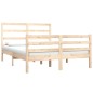 vidaXL Massivholzbett Kiefer 120x190 cm vidaXL Massivholzbett Kiefer 120x190 cm