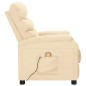 Massagesessel Creme Stoff Massagesessel Creme Stoff