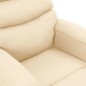 Massagesessel Creme Stoff Massagesessel Creme Stoff