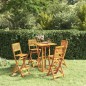 vidaXL 5-tlg. Gartenbar-Set Massivholz Akazie vidaXL 5-tlg. Gartenbar-Set Massivholz Akazie