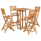 vidaXL 5-tlg. Gartenbar-Set Massivholz Akazie vidaXL 5-tlg. Gartenbar-Set Massivholz Akazie