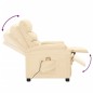 Massagesessel Creme Stoff Massagesessel Creme Stoff