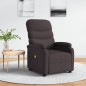 Massagesessel Dunkelbraun Stoff Massagesessel Dunkelbraun Stoff