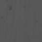 vidaXL Massivholzbett Grau 120x190 cm vidaXL Massivholzbett Grau 120x190 cm
