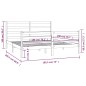 vidaXL Massivholzbett Kiefer 180x200 cm vidaXL Massivholzbett Kiefer 180x200 cm