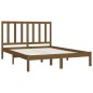 vidaXL Massivholzbett Honigbraun Kiefer 140x190 cm vidaXL Massivholzbett Honigbraun Kiefer 140x190 cm
