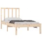 vidaXL Massivholzbett Kiefer 90x190 cm vidaXL Massivholzbett Kiefer 90x190 cm
