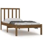 vidaXL Massivholzbett Honigbraun Kiefer 75x190 cm vidaXL Massivholzbett Honigbraun Kiefer 75x190 cm