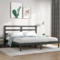 vidaXL Massivholzbett Grau 180x200 cm vidaXL Massivholzbett Grau 180x200 cm