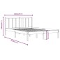 vidaXL Massivholzbett Grau Kiefer 140x190 cm vidaXL Massivholzbett Grau Kiefer 140x190 cm
