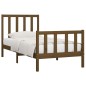 vidaXL Massivholzbett Honigbraun 90x190 cm vidaXL Massivholzbett Honigbraun 90x190 cm