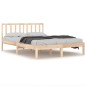 vidaXL Massivholzbett Kiefer 120x190 cm vidaXL Massivholzbett Kiefer 120x190 cm