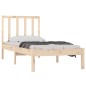 vidaXL Massivholzbett Kiefer 90x200 cm vidaXL Massivholzbett Kiefer 90x200 cm