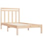 vidaXL Massivholzbett 100x200 cm vidaXL Massivholzbett 100x200 cm