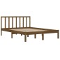 vidaXL Massivholzbett Honigbraun Kiefer 120x190 cm vidaXL Massivholzbett Honigbraun Kiefer 120x190 cm