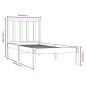 vidaXL Massivholzbett Honigbraun Kiefer 75x190 cm vidaXL Massivholzbett Honigbraun Kiefer 75x190 cm