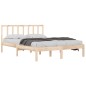 vidaXL Massivholzbett Kiefer 140x190 cm vidaXL Massivholzbett Kiefer 140x190 cm
