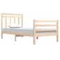 vidaXL Massivholzbett 100x200 cm vidaXL Massivholzbett 100x200 cm