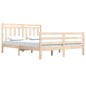 vidaXL Massivholzbett 160x200 cm vidaXL Massivholzbett 160x200 cm