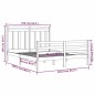 vidaXL Massivholzbett 160x200 cm vidaXL Massivholzbett 160x200 cm