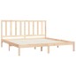 vidaXL Massivholzbett Kiefer 200x200 cm vidaXL Massivholzbett Kiefer 200x200 cm