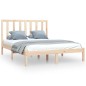 vidaXL Massivholzbett Kiefer 120x190 cm vidaXL Massivholzbett Kiefer 120x190 cm
