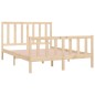 vidaXL Massivholzbett 120x190 cm vidaXL Massivholzbett 120x190 cm