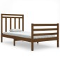 vidaXL Massivholzbett Honigbraun 90x200 cm vidaXL Massivholzbett Honigbraun 90x200 cm
