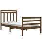 vidaXL Massivholzbett Honigbraun 90x200 cm vidaXL Massivholzbett Honigbraun 90x200 cm