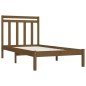 vidaXL Massivholzbett Honigbraun 90x200 cm vidaXL Massivholzbett Honigbraun 90x200 cm