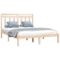 vidaXL Massivholzbett 135x190 cm vidaXL Massivholzbett 135x190 cm