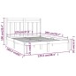 vidaXL Massivholzbett Weiß 120x200 cm vidaXL Massivholzbett Weiß 120x200 cm