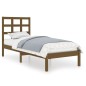 vidaXL Massivholzbett Honigbraun 75x190 cm vidaXL Massivholzbett Honigbraun 75x190 cm