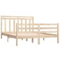 vidaXL Massivholzbett 150x200 cm vidaXL Massivholzbett 150x200 cm