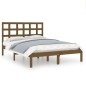 vidaXL Massivholzbett Honigbraun 120x190 cm vidaXL Massivholzbett Honigbraun 120x190 cm