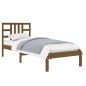 vidaXL Massivholzbett Honigbraun 75x190 cm vidaXL Massivholzbett Honigbraun 75x190 cm