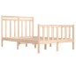 vidaXL Massivholzbett 120x190 cm vidaXL Massivholzbett 120x190 cm