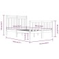 vidaXL Massivholzbett 120x190 cm vidaXL Massivholzbett 120x190 cm
