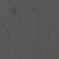vidaXL Massivholzbett Grau 135x190 cm vidaXL Massivholzbett Grau 135x190 cm