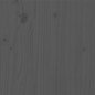 vidaXL Massivholzbett Grau 90x200 cm vidaXL Massivholzbett Grau 90x200 cm