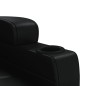 Massagesessel Schwarz Kunstleder Massagesessel Schwarz Kunstleder