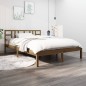 vidaXL Massivholzbett Honigbraun 135x190 cm vidaXL Massivholzbett Honigbraun 135x190 cm