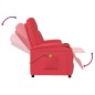 Massagesessel Rot Kunstleder Massagesessel Rot Kunstleder