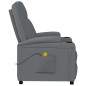 Massagesessel Anthrazit Kunstleder Massagesessel Anthrazit Kunstleder