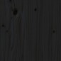 vidaXL Massivholzbett Schwarz 135x190 cm vidaXL Massivholzbett Schwarz 135x190 cm