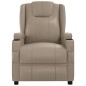 Massagesessel Cappuccino-Braun Kunstleder Massagesessel Cappuccino-Braun Kunstleder