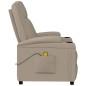Massagesessel Cappuccino-Braun Kunstleder Massagesessel Cappuccino-Braun Kunstleder