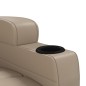 Massagesessel Cappuccino-Braun Kunstleder Massagesessel Cappuccino-Braun Kunstleder