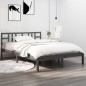 vidaXL Massivholzbett Grau 180x200 cm vidaXL Massivholzbett Grau 180x200 cm