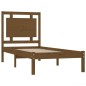 vidaXL Massivholzbett Honigbraun 75x190 cm vidaXL Massivholzbett Honigbraun 75x190 cm